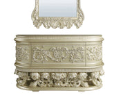 Vatican Champagne Silver Finish Dresser Model BD00464 By ACME Furniture